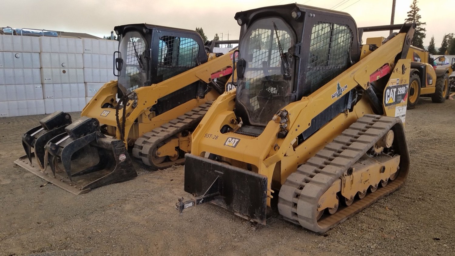 Compact track loader serviced by Sonny's