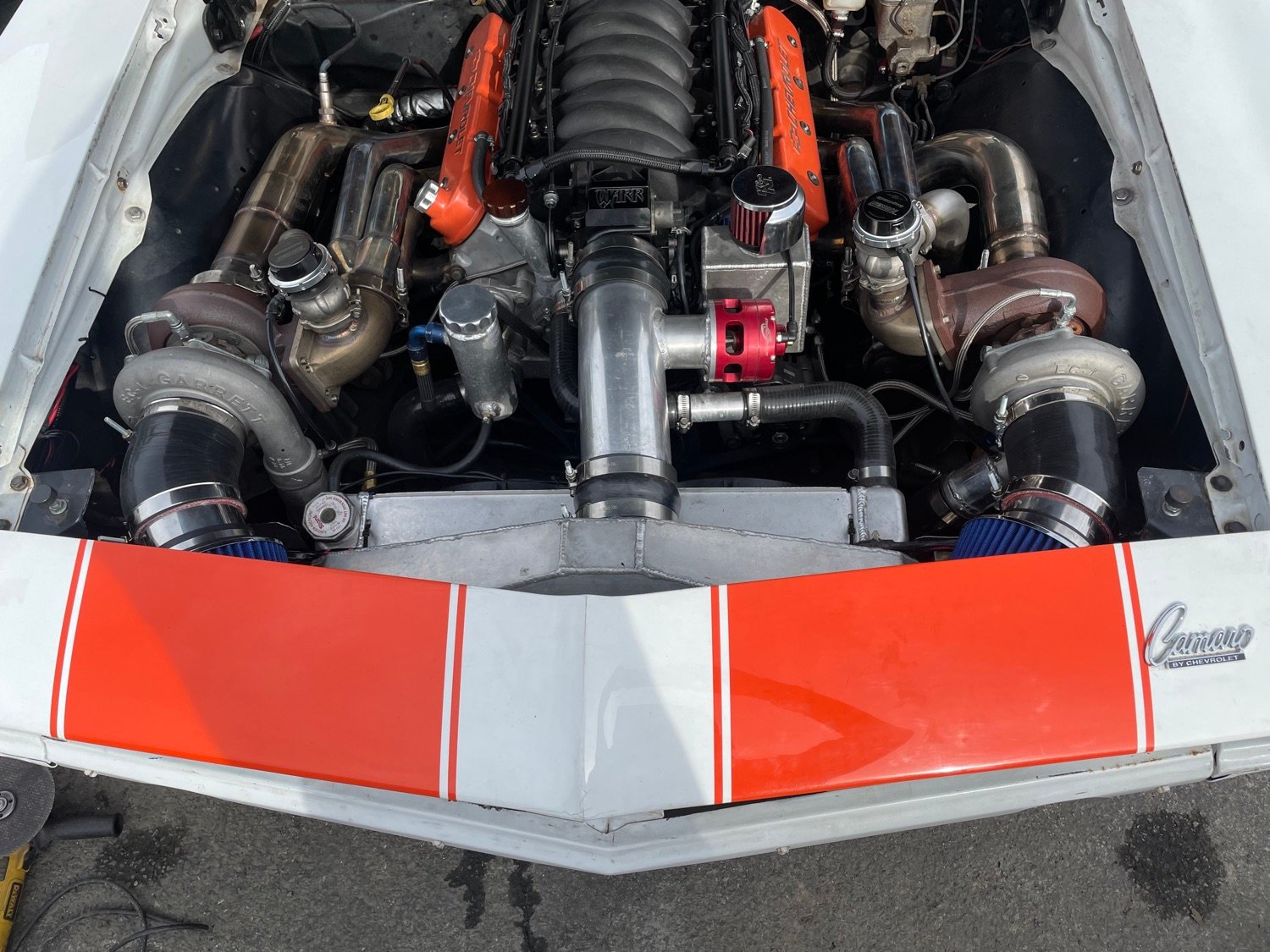 Twin-turbo diesel engine build